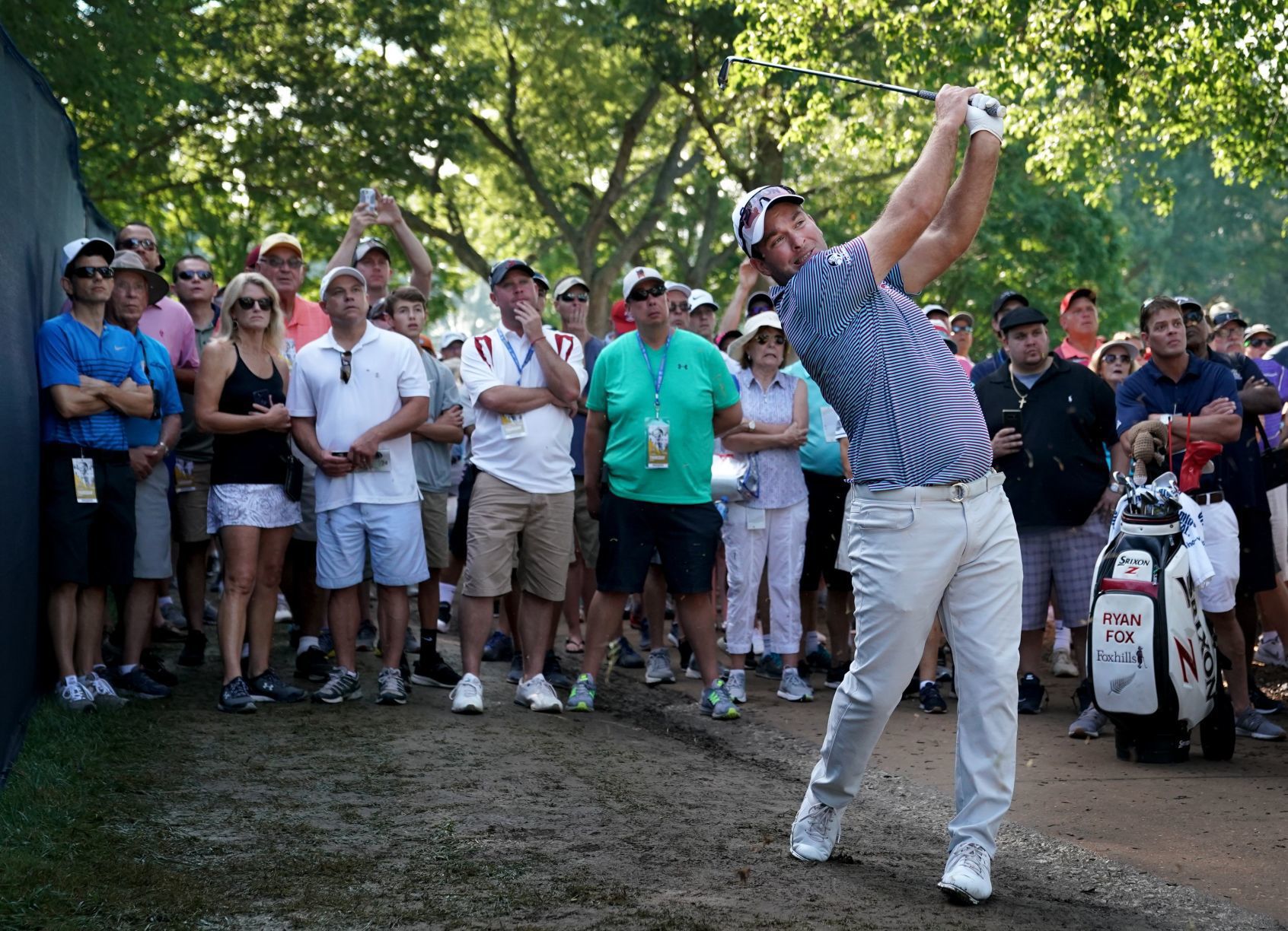 Opening round of the 100th PGA Championship at Bellerive Country Club